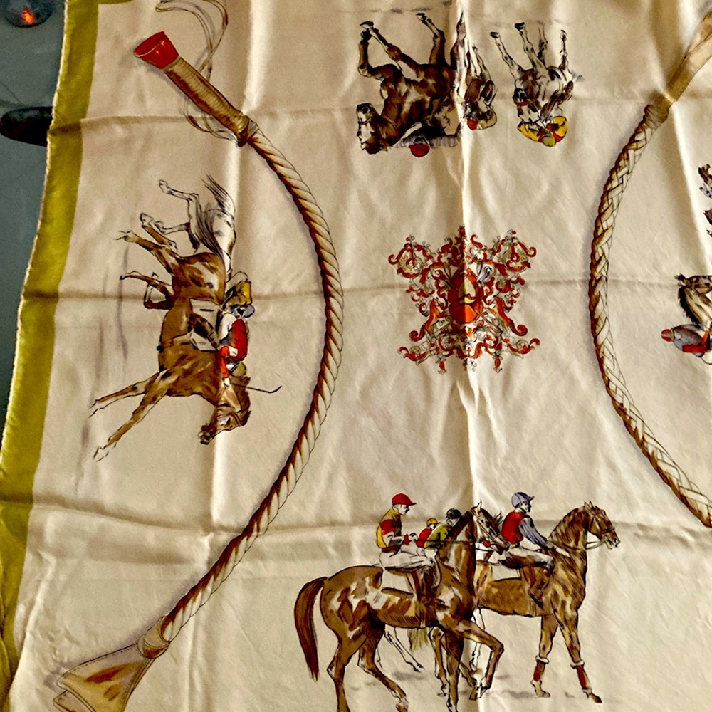 Equestrian Print Scarf
